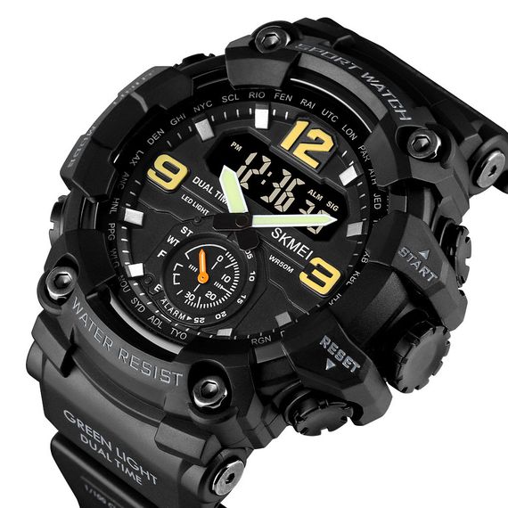 Годинник S2kmei 1637BK Black. | Зображення 2