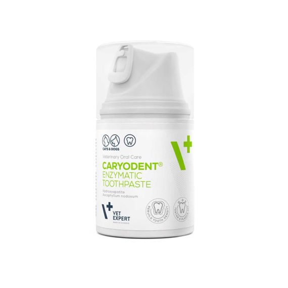 Зубна паста для собак та котів Vet Expert Caryodent Enzymatic Toothpaste, 50 мл