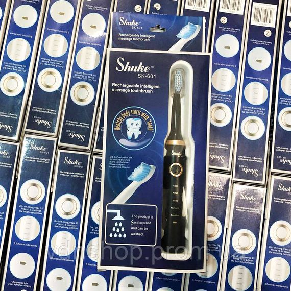 Ультра звукова зубна щітка, Ultrasonic зубна щітка Електрична зубна Електрична звукова DH-41 | Зображення 1