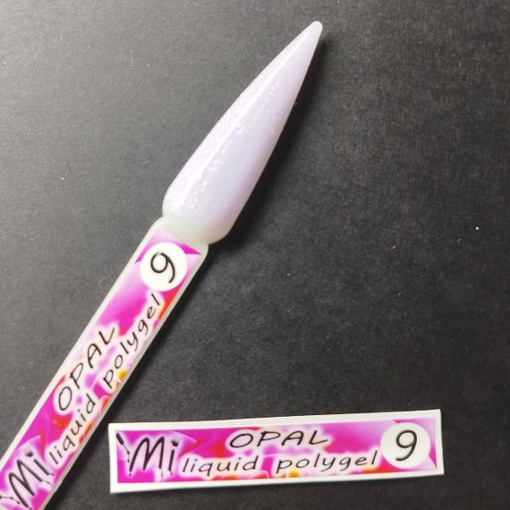 Наліпка на тіпсу (палітру) для рідкого полігелю Mi Opal №09 (9 x 55 мм)