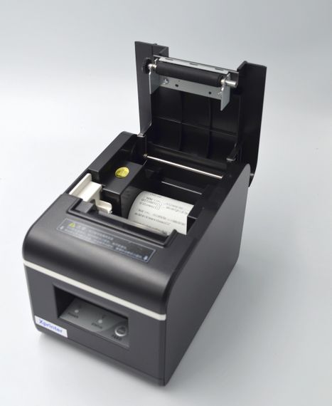 Термопринтер, POS, чековый принтер Xprinter XP-Q90ECL black (Q90ECL) | Зображення 4