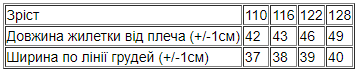 Жилетка для дівчинки Носи своє 128 Малиновий (p-12157-134705) | Зображення 3