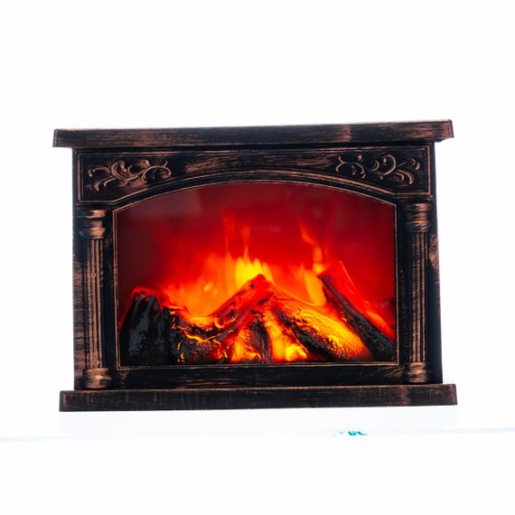 Камін-світильник декоративний з LED-підсвічуванням 12×20×27,5 (см) CR-3-3 | Зображення 3