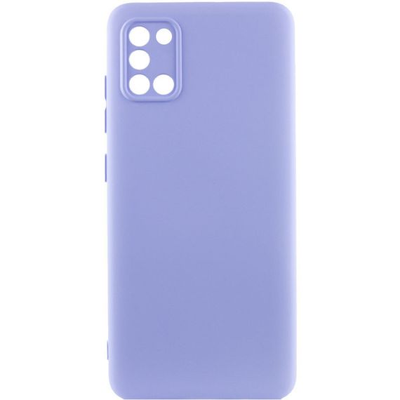 Чехол Silicone Cover Lakshmi Full Camera (A) для Samsung Galaxy A31 Full camera, Бузковий/Dasheen
