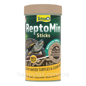 Корм для водних черепах Tetra ReptoMin Sticks — Основний раціон у паличках, 250 мл