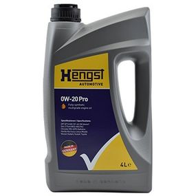 Моторное масло синтетическое 0W-20 Pro-(4L) 0W-20 Pro-(4L), Hengst Oil, 588800000,