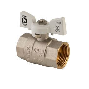 Кран шаровой Koer 1" ГГМ (KR.217.W) белый (KR0180)