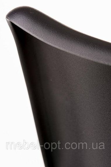 Стул Sedia black-grey DSM Eames Style, черное пластикое сиденье с мягкой подушкой и деревянные буковые ножки | Зображення 6