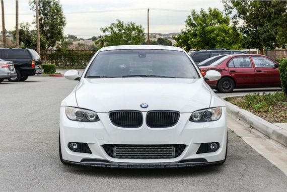 Передня Lip накладка CSL-Style DPT (для E92/93 M-Sport 2006-2010, чорний глянець) для BMW 3 серія E-90/91/92/93 рр | Зображення 1