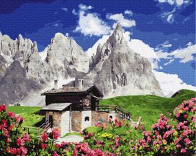 Будинок високо в горах