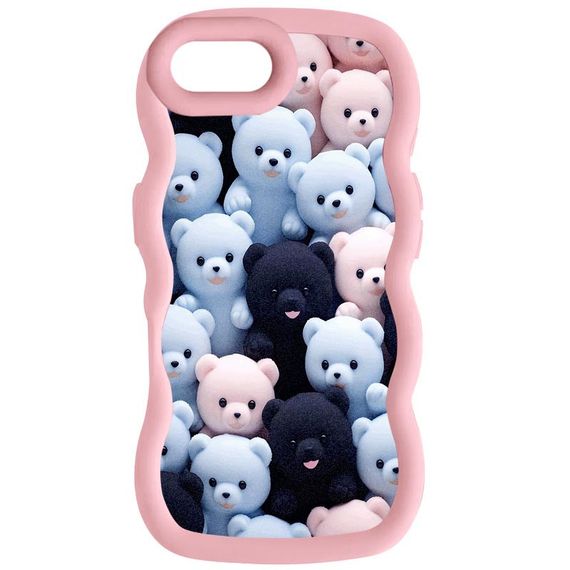 Чохол TPU Cloudy Pictures для Apple iPhone 16e (6.1") Bears