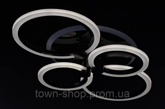 Люстра потолочная LED A2374/2+2-RGB-bk Черный 10х39х61 см. | Зображення 4