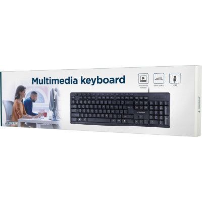 Клавиатура Gembird KB-UM-107-UA USB Black (KB-UM-107-UA) | Зображення 3