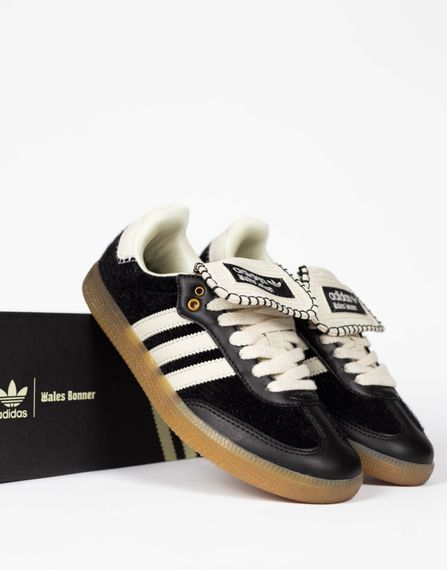 Жіночі кросівки Adidas Samba Pony x Wales Bonner Black | Зображення 6