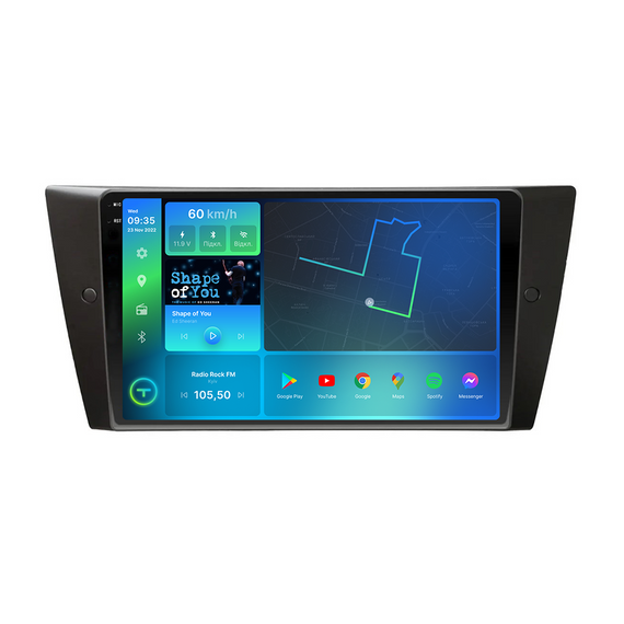 Штатна магнітола Torssen 2K BMW 3 (E90, E91, E92, E93) 04-12 F98256 4G Carplay DSP | Зображення 1