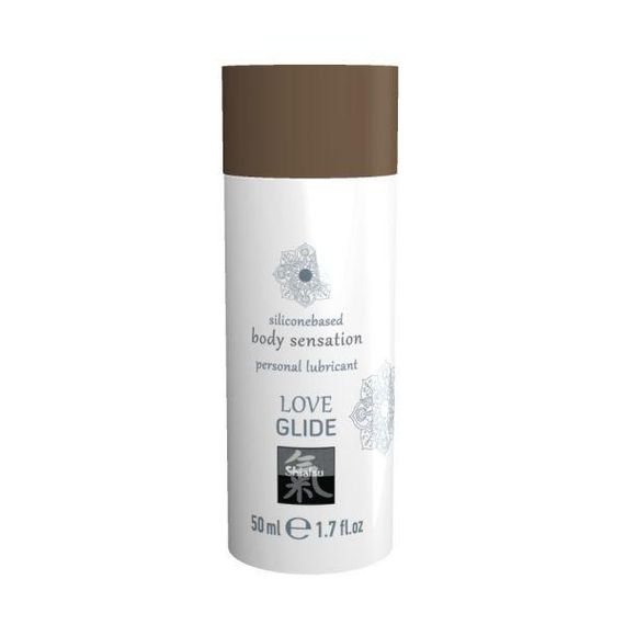 Лубрикант на силіконовій основі SHIATSU Love Glide Siliconebased, 50 мл Sex Aura