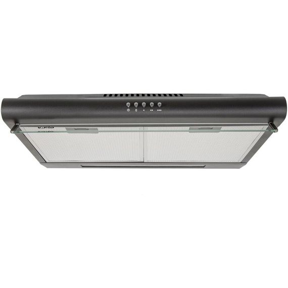 Плоская черная вытяжка 50 см Ventolux ROMA 50 BK LUX | Зображення 1