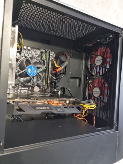 Ігровий ПК Vinga CS316B Tower / Intel Core i5-7400 (4 ядра по 3.0 - 3.5 GHz) / 16 GB DDR4 / 240 GB SSD + 2000 GB HDD / AMD Radeon RX 480, 4 GB GDDR5, 256-bit / 530W б/в | Зображення 6