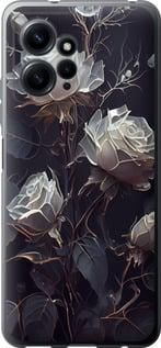 Чохол на Xiaomi Redmi Note 12 4G Троянди 2 із силікону FCh_047466
