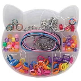 Набор бисера для изготовления креативных аксессуаров 215 бусины, бисер, подвески