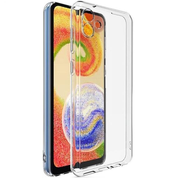 TPU чехол Epic Transparent 1,5mm Full Camera для Samsung Galaxy A07 Бесцветный (прозрачный)