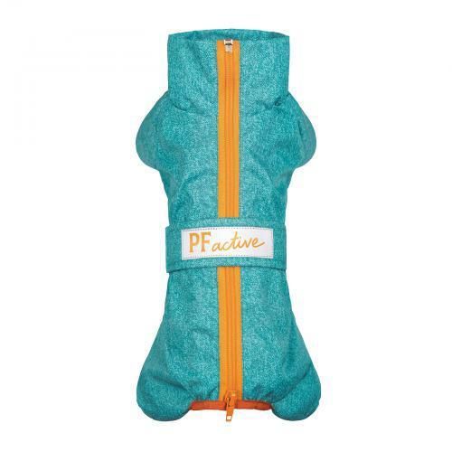 Дождевик Pet Fashion «Rain» для собак, размер SM, бирюза