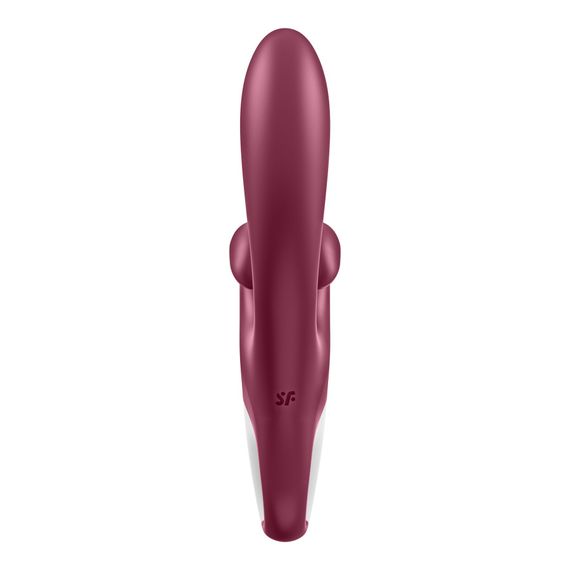 Вібратор-кролик Satisfyer Touch Me Red, подвійний відросток, 3 потужні мотори | Зображення 2