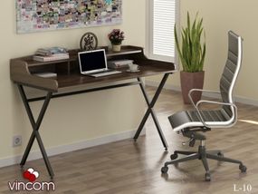 Стол письменный Loft Design L-10 L-10 орех-мадена