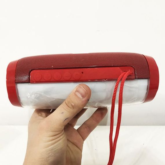 Портативна bluetooth колонка вологостійка TG-157 Pulse з різнокольоровою підсвіткою. Колір чорний | Зображення 8