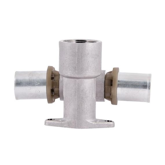 Прес-фітинг Icma-трійник 1/2" ух16 настінний прохідний No 422 | Зображення 4