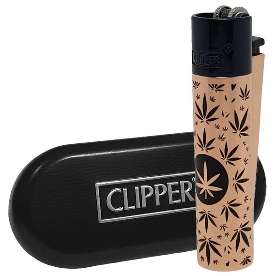 Clipper Запальничка Металева "Leaves Bronze"