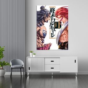 Плакат-постер з принтом Кавун Record of Ragnarok Повість про кінець світу Thor Тор Lu Bu Люй Бу А1 ПЛ000737(A1)