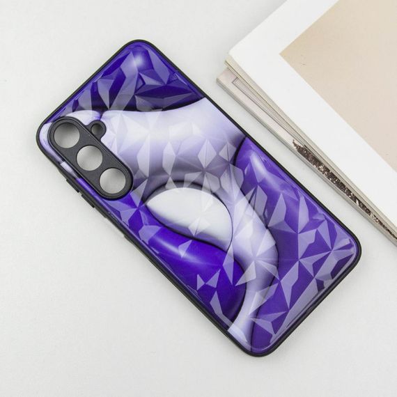 TPU+PC чехол Prisma BubbleGum для Samsung Galaxy A25 5G 3D Blue | Зображення 2