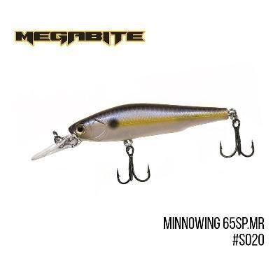 Воблер Megabite  Minnowing 65 SP MR (65 mm, 5.5 g, 1.5 m) (S020)