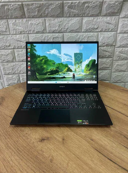 Ноутбук HP Omen 15 en1013dx 15,6" 144Hz Ryzen 7 5800H 16Gb SSD 512Gb RTX 3060  Б/В