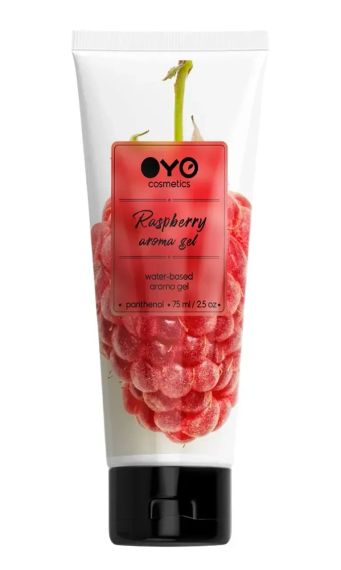 Універсальний ароматизований зволожуючий гель-лубрикант OYO - Raspberry aroma gel, 75 ml. Sex Aura