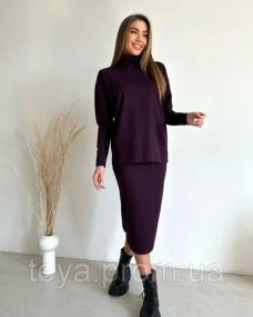 Костюм колір фіолетовий розміри S, M, L, XL FI_008617