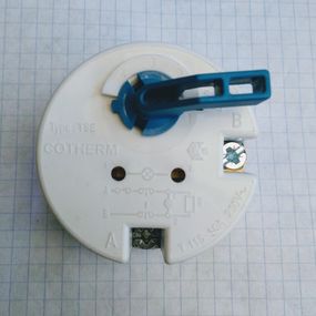 Терморегулятор для бойлера 16А с защитой и с флажком Cotherm(Франция)