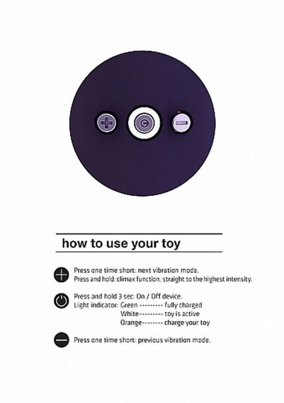 Вібростимулятор Shiatsu Bendable Massager Wand - Purple sexstyle | Зображення 2