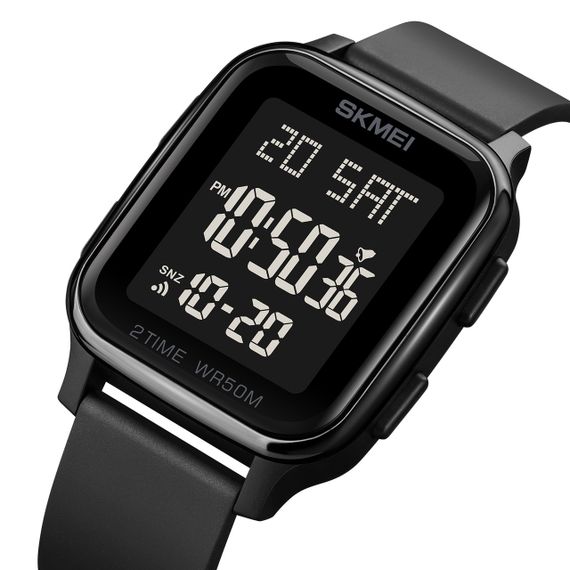 Skmei 1858BK Black | Зображення 1