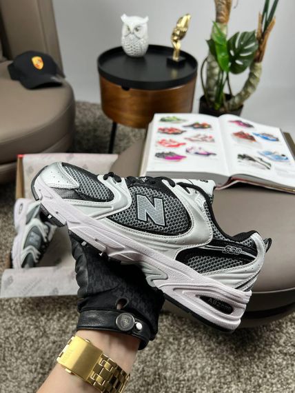 Мужские кроссовки New 530 Premium Silver Grey Black весна / літо / осінь А3658 43 27.5 см | Зображення 7