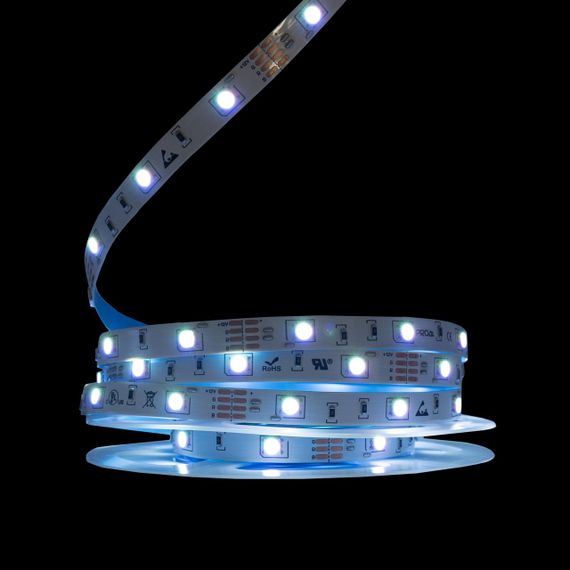Світлодіодна LED стрічка PROLUM 12V 5050\30 IP20 Series S RGB | Зображення 5