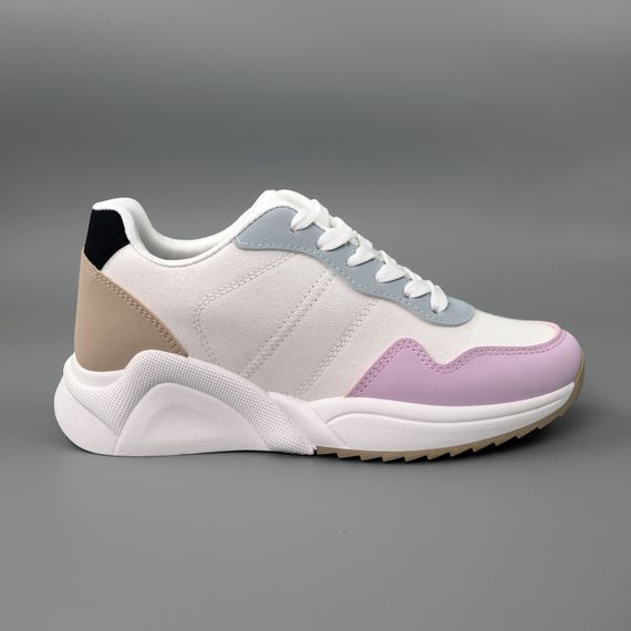 Кросівки жіночі 588140 Білі рожеві 36 37 38 39 40 41
