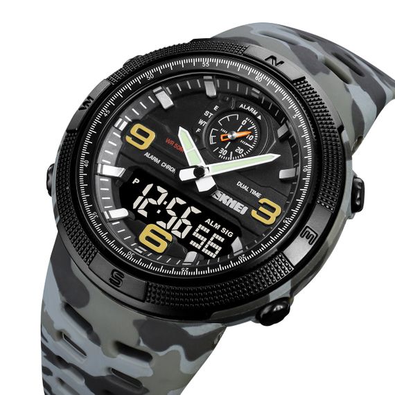 Skmei 1655CMGYBK Camo Grey-Black | Зображення 1