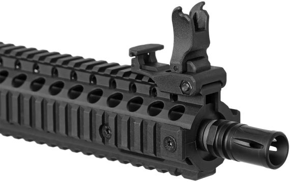 Страйкбольна гвинтівка Evolution Recon Superlite MK18 Mod 1 10.8 Carbontech AEG 6 мм Black | Зображення 5