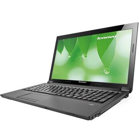 Ноутбук Б-клас Lenovo B570e / 15.6" (1366x768) TN / Intel Core i3-2350M (2 (4) ядра по 2.3 GHz) / 8 GB DDR3 / 80 GB HDD / nVidia GeForce 410M, 1 GB DDR3, 64-bit / WebCam / DVD-RW / Win 7 / АКБ не держит б/в