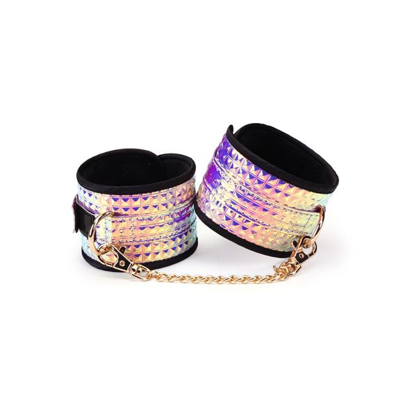 Набір Liebe Seele Pink G lossy 7pcs Bondage Kit, фіксатори, нашийник з повідцем, кляп, флогер, маска | Зображення 1