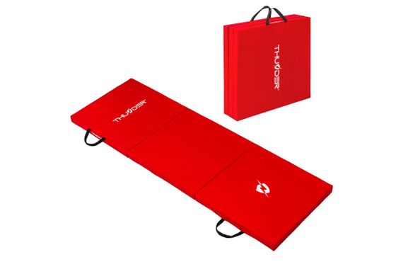 Матрац гімнастичний THUNDER MG-02, 180 х 60 х 5 см, червоний (MG-02-RED) | Зображення 6