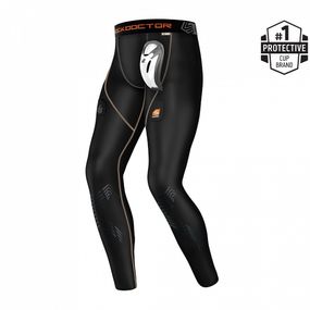 Дитячі штани компресійні Shock Doctor Core з захистом паху