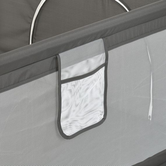 Дитячий манеж MR 1339-G, сірий, ширина з ніжками 132 см | Зображення 1